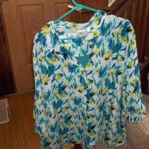Women's Layered Top Size 4X